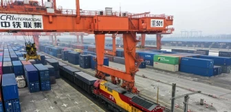 Çin Demiryolları Nanning Grubu, Yeni Uluslararası Kara-Deniz Ticaret Koridoru'nda 300.000'den fazla konteyner taşıdı