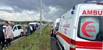 Diyarbakır'da 8 aracın karıştığı zincirleme trafik kazasında 2 kişi yaralandı