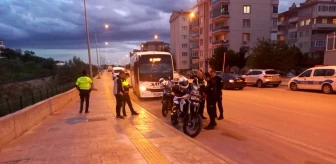 Edirne'de alkollü minibüs şoförü yakalandı