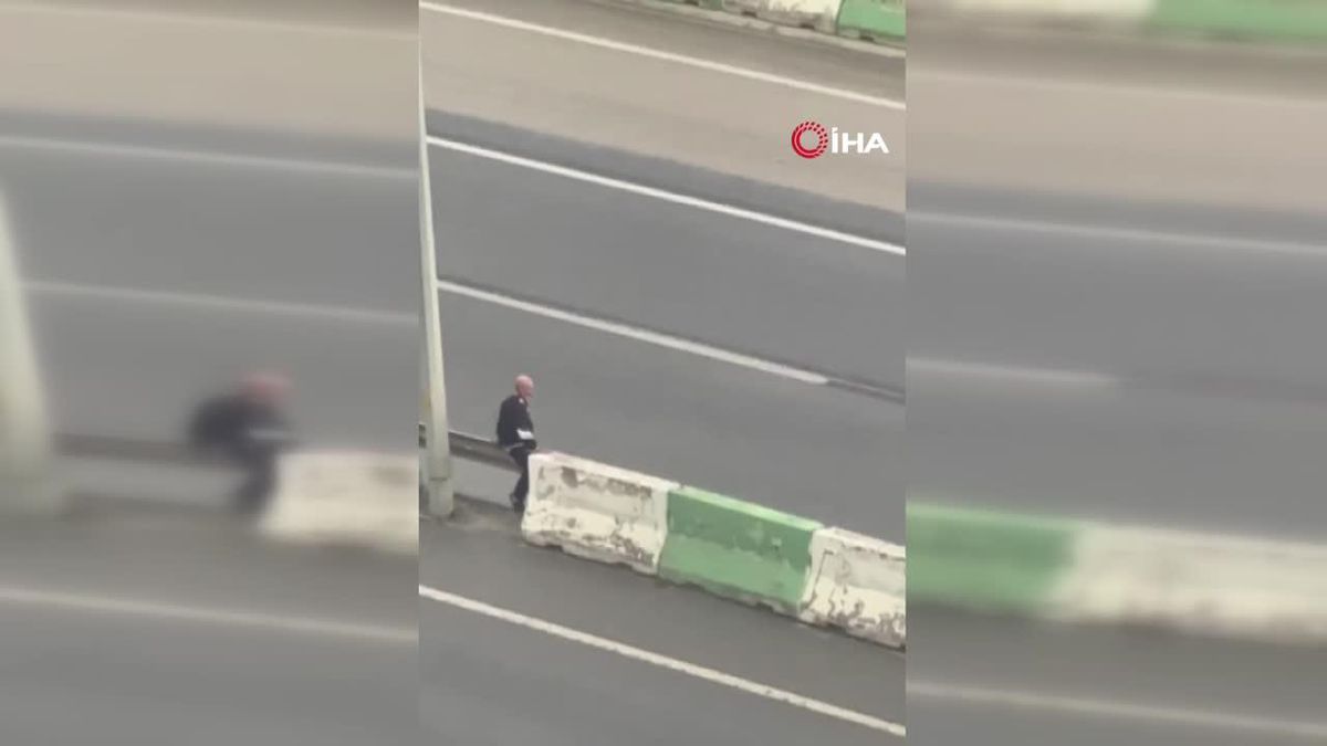 Facia teğet geçti... Mudanya yolunda alkollü yaya paniği