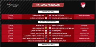 Trendyol Süper Lig 37. Hafta Programı Açıklandı