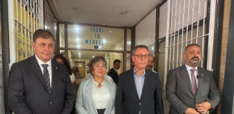 İzmir Büyükşehir Belediye Başkanı DEM Parti İzmir İl Başkanlığını ziyaret etti