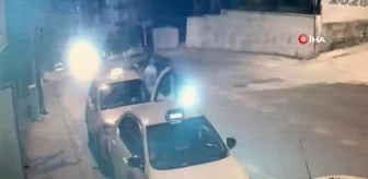 Edirne'de ticari taksi sürücüsünün yaralandığı kaza kamerada