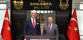 Letonya Büyükelçisi Şanlıurfa'da ziyaretlerde bulundu