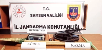 Samsun'da Sit Alanında Define Arayan 5 Kişi Yakalandı