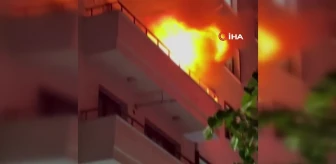 Tekirdağ Çorlu'da ev yangını: Mahsur kalan vatandaşlar itfaiye ekiplerince tahliye edildi