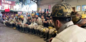 Zonguldak'ta Maden İşçileri Soma Şehitlerini Dualarla Andı