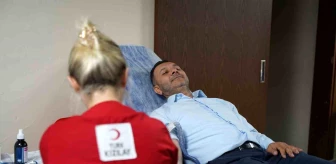 AK Parti Kayseri İl Başkanlığı Kan Bağışı Kampanyasına Destek Verdi