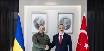 Dışişleri Bakanı Hakan Fidan, Ukrayna Savunma Bakanı Rüstem Umerov ile Ankara'da görüştü
