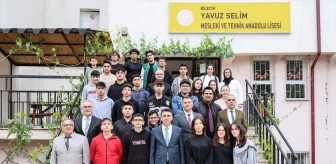 Bilecik Valisi Şefik Aygöl, Yavuz Selim Mesleki ve Teknik Anadolu Lisesine ziyarette bulundu