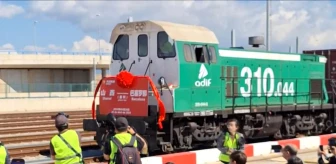 Çin-Avrupa Demiryolu Ekspresi Barselona Limanı'na Ulaştı