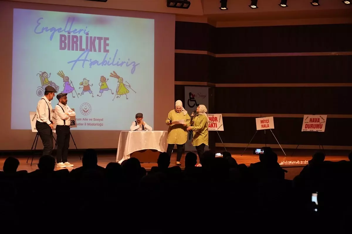 Erzurum'da Engelliler Haftası Etkinliği