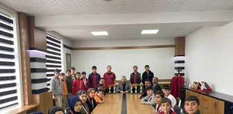 Geleneksel Türk Okçuluğu Okul Sporları Müsabakaları'nda Türkiye Birincisi Sporcular Ziyaret Etti