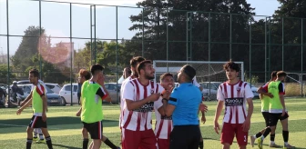 Hatay'da amatör lig maçında kavga çıktı