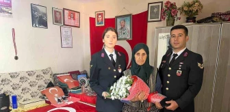 Aydın İl Jandarma Komutanlığı Şehit Annelerini Ziyaret Ediyor