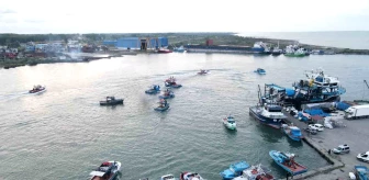 Karadenizli Balıkçılar Kaçak Avlanma İçin Eylem Yaptı