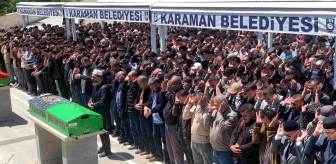 Karaman'da Minibüs Kazası Sonucu Hayatını Kaybeden İdris Sağlam Dualarla Uğurlandı