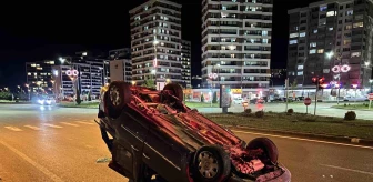 Sivas'ta takla atan araçta 6 kişi yaralandı
