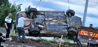 Siirt'te kaygan yolda trafik kazası: 2 yaralı