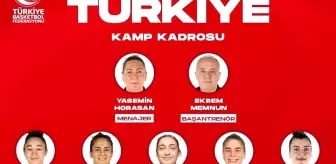 A Milli Kadın Basketbol Takımı'nın 18 kişilik kamp kadrosu açıklandı