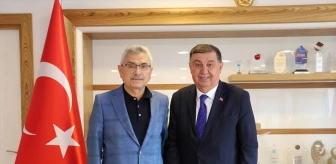 AK Parti Genel Başkan Danışmanı Akif Gülle, Havza Belediye Başkanı Murat İkiz'i ziyaret etti