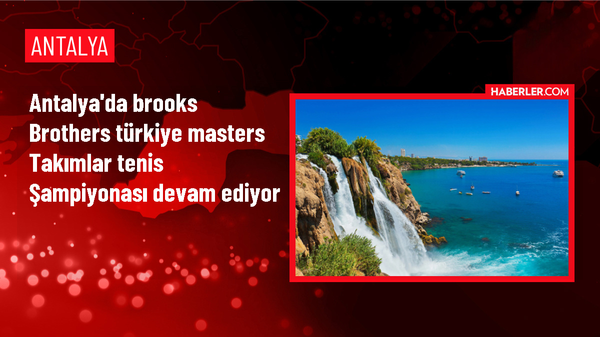 Antalya'da Brooks Brothers Türkiye Masters Takımlar Tenis Şampiyonası Devam Ediyor