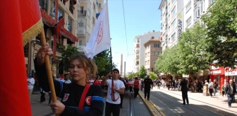 Eskişehir'de 19 Mayıs Gençlik Yürüyüşü düzenlendi