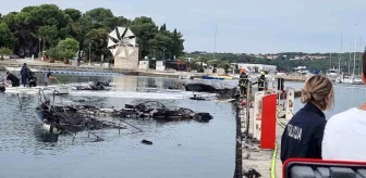 Hırvatistan'da Marinada Çıkan Yangında 22 Tekne Küle Döndü