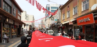 Kilis'te Gençlik Haftası etkinlikleri kapsamında yürüyüş düzenlendi