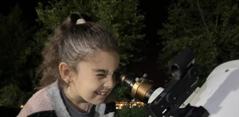 Kumluca'da Ay Gözlem Etkinliği