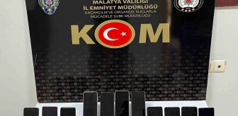 Malatya'da Gümrük Kaçağı Cep Telefonları Ele Geçirildi