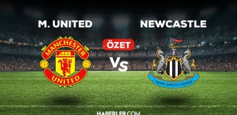 Manchester United Newcastle maç özeti ve golleri izle! (VİDEO) M.United Newcastle maçı özeti! Golleri kim attı, maç kaç kaç bitti?