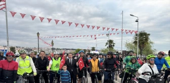 Samsun'da 19 Mayıs Atatürk'ü Anma, Gençlik ve Spor Bayramı kapsamında bisiklet turu düzenlendi