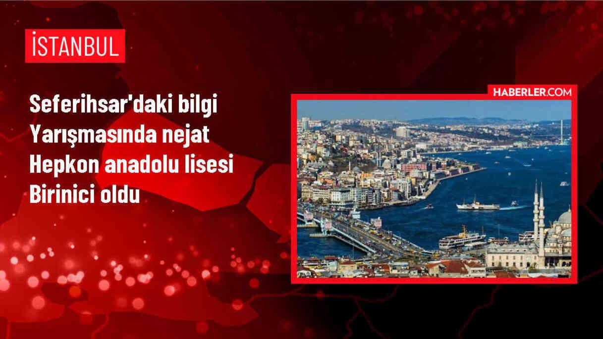 İzmir'de düzenlenen AB ve Ben Bilgi Yarışması'nda birincilik Nejat Hepkon Anadolu Lisesi'ne gitti