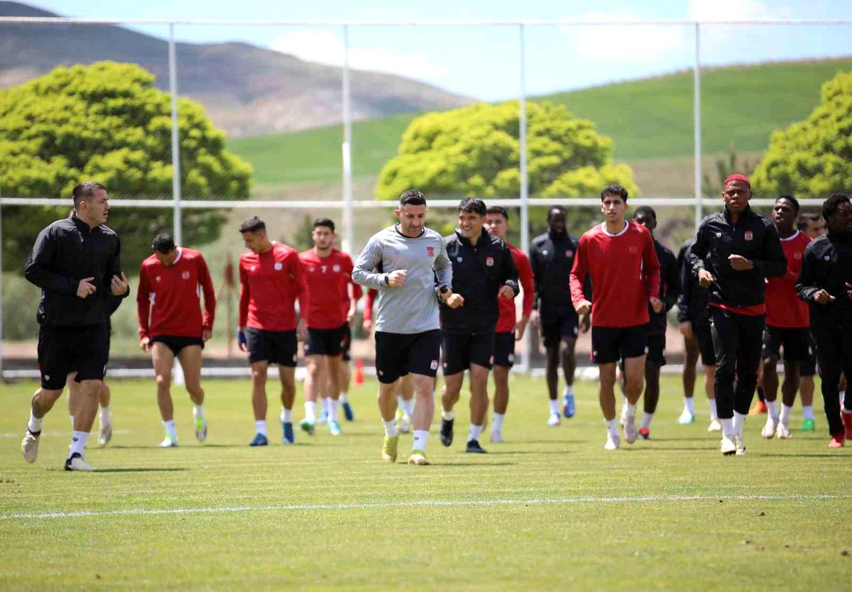 Sivasspor, İstanbulspor maçı için hazırlıklarını sürdürdü