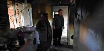 Karabük'te müstakil evde çıkan yangın söndürüldü