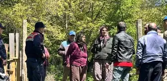 Bolu'da Kaçak Yapılaşmaya Kepçeyle Müdahale