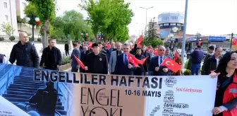 Yozgat'ta Engelliler Haftası Etkinlikleri Kapsamında Yürüyüş Gerçekleştirildi