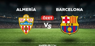Almeria Barcelona maç özeti ve golleri izle! (VİDEO) Almeria Barcelona maçı özeti! Golleri kim attı, maç kaç kaç bitti?