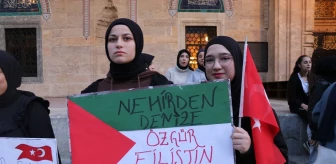 Amasya'da Filistin'e Özgürlük Yürüyüşü Gerçekleştirildi
