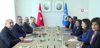 Bakan Fidan, BM Kadın Birimi İcra Direktörü Bahous'u kabul etti