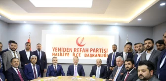 Fatih Erbakan Şanlıurfa'da Belediye, Teşkilat ve Esnaf Ziyaretlerinde Bulundu