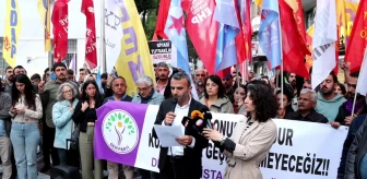 DEM Parti İstanbul İl Örgütü, Kobani Davası'ndaki Cezaları Protesto Etti
