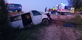 Konya'da trafik kazası: 2 kişi yaralandı
