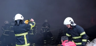 Lüleburgaz'da Atık Yağ Dönüştürme Tesisi Yangını Kontrol Altına Alındı