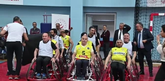 Sorgun Umut Spor Kulübü Tekerlekli Sandalye Basketbol Takımı Farkındalık Maçı Yaptı