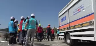 AFAD ve UMKE'den ortak tatbikat Kahramanmaraş'ta gerçekleştirildi