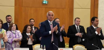 Kültür ve Turizm Bakanı Mehmet Ersoy, Türkmenistan'da Uluslararası Kültür Bakanları Konferansı'nda konuştu