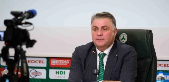 Giresunspor Başkanı Nahid Yamak, camiaya özür borçlarını açıkladı