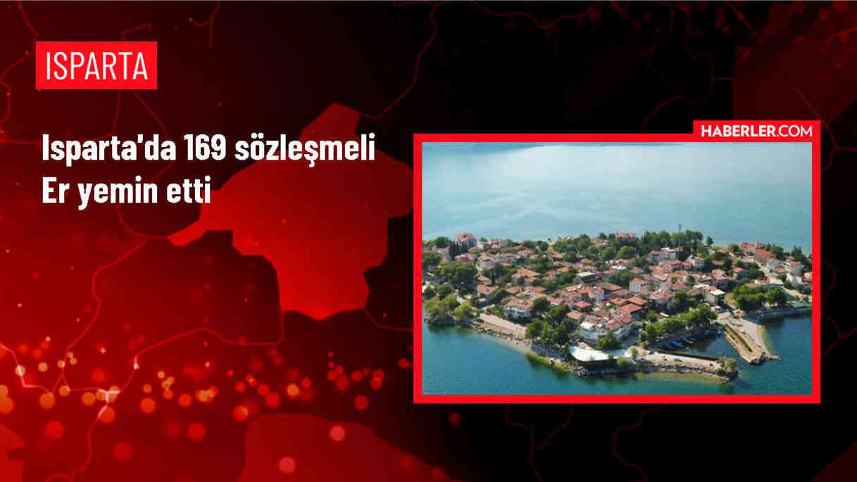 Isparta'da Terörizmle Mücadele Eğitim ve Tatbikat Merkezi'nde Yemin Töreni